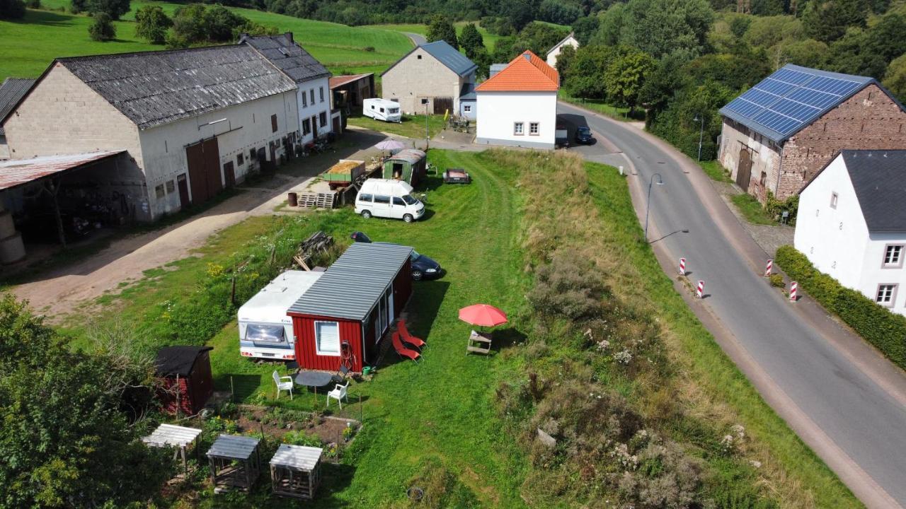 Villa Tiny House Anneliese Hunde Okay Oberbettingen Exterior foto
